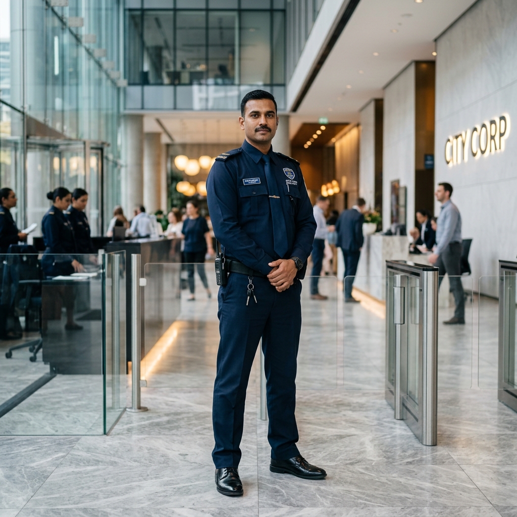 Disciplined Uniformed Security Guard